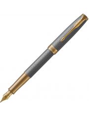 Писалка Parker Royal Sonnet Chiselled Silver GT