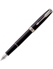 Писалка Parker Royal Sonnet Black Lacquer Chrome Trim