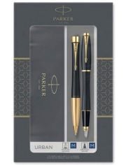 Комплект Parker - Химикалка и писалка Royal Urban Black GT