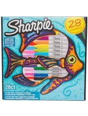 Комплект перманентни маркери Sharpie Fish, 28 бр.