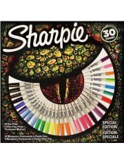 Комплект перманентни маркери Sharpie Crocodile Eye, 30 бр.