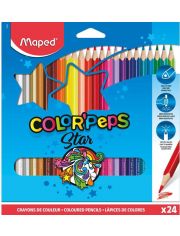 Цветни моливи Maped Color' Peps, 24 цвята