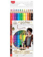 Цветни моливи Maped Color'Peps - Harry Potter, 12цвята