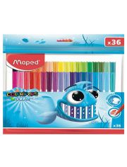 Флумастери Maped Color'Peps Ocean, 36 цвята