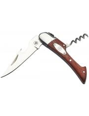 Сгъваем нож с тирбушон Laguiole Foldable Knife With Corkscrew Rosewood