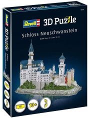 3D пъзел Revell - Замъкът Нойшванщайн, 121 части