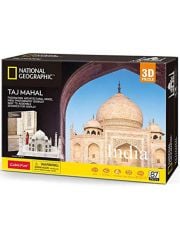 3D пъзел Cubic Fun National Geographic - Тадж Махал, 87 части