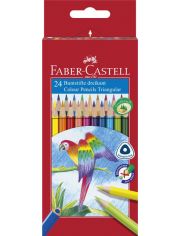 Цветни моливи Faber-Castell, 24 цвята