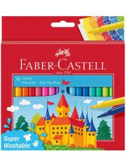 Флумастери Faber-Castell, 36 цвята