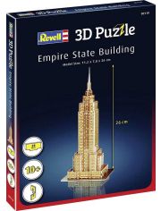 Мини 3D пъзел Revell - Емпайър Стейт Билдинг, 24 части