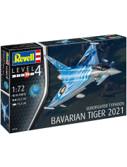 Сглобяем модел Revell - Изтребител Eurofighter Баварският тигър 2021