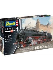 Сглобяем модел Revell - Експресен локомотив BR 02 & tender 2'2'T30