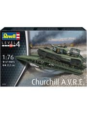 Сглобяем модел Revell - Танк Churchill A.V.R.E.