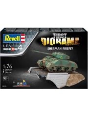 Комплект сглобяем модел Revell - Танк Sherman Firefly, First Diorama