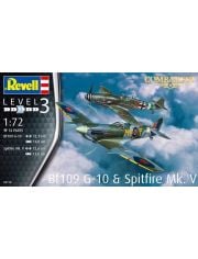 Сглобяем модел Revell - Combat Set Messerschmitt Bf109G-10 & Spitfire Mk.V