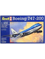 Сглобяем модел Revell - Самолет Boeing 747-200, размер 15.8 х 13.3 см.