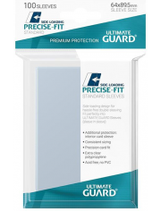 Протектори за карти Ultimate Guard: Precise-Fit Side Loading Standard Sleeves, 100 бр.