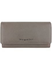 Дамски портфейл Bugatti Bella Ladies Flip Long Wallet, таупе