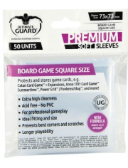 Протектори за карти Ultimate Guard Premium Soft Sleeves Square, 50 бр.