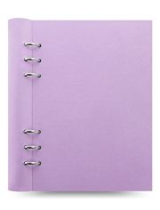 Тефтер Filofax Clipbook Classic Pastels A5 Notebook Orchid с метални рингове