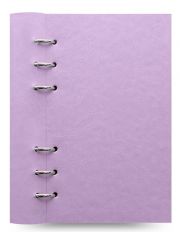 Тефтер Filofax Clipbook Classic Pastels Personal Notebook Orchid с метални рингове