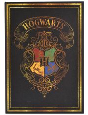 Тефтер Blue Sky Harry Potter Hogwarts A5, черен, 80 листа