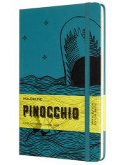 Класически тефтер Moleskine Pinocchio The Dogfish с твърди корици и линирани страници