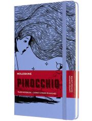 Класически тефтер Moleskine Pinocchio The Fairy с твърди корици и нелинирани страници