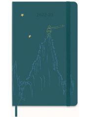 Седмичен тефтер - органайзер Moleskine Le Petit Prince Moutain за 18 месеца - юли 2022 / декември 2023 г. с твърди корици