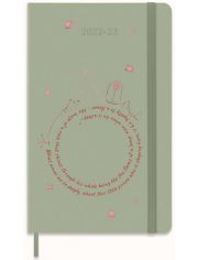 Седмичен тефтер - органайзер Moleskine Le Petit Prince Rose за 18 месеца - юли 2022 / декември 2023 г. с твърди корици