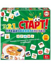 Детска настолна игра 3,2,1... Старт! Предизвикателство - Храна