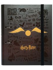 Класьор с два ринга Harry Potter, златен снич