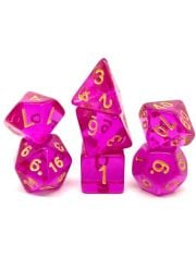 Комплект зарчета за настолни игри Dice4Friends: Dice Set - Bollywood, 7 бр.