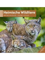 Календар Ackermann Heimische Wildtiere - Диви животни, 2025 година