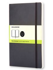 Класически черен тефтер Moleskine Classic Black с меки корици и нелинирани листа