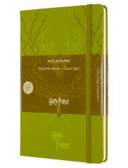 Класически тефтер Moleskine Limited Editions Harry Potter Expecto Patronium с твърди корици и линирани страници