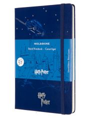 Класически тефтер Moleskine Limited Editions Harry Potter Flying Car с твърди корици и линирани страници