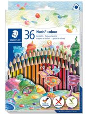 Комплект цветни моливи Staedtler Noris Colour 187, 36 цвята