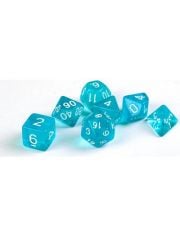 Комплект зарчета за настолни игри Dice4Friends: Dice Set - Blue, 7 бр.