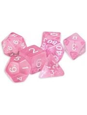 Комплект зарчета за настолни игри Dice4Friends: Dice Set - Pink, 7 бр.