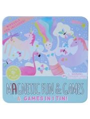 Магнитни забавления Floss & Rock, Magnetic Fun & Games 4 in 1, Fantasy - Еднорог