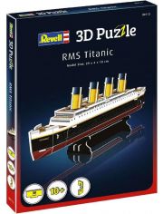 Мини 3D пъзел Revell - Титаник, 30 части