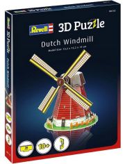 Мини 3D пъзел Revell - Вятърна мелница, 20 части