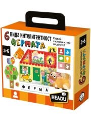 Образователна игра Headu - 6 вида интелигентност, фермата