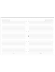 Пълнител за органайзер Filofax, A4: Ruled Notepaper