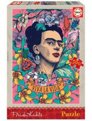 Пъзел Educa: Frida Kahlo Viva la Vida, 500 части