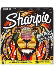 Комплект перманентни маркери Sharpie Lion, 26 бр.