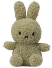 Плюшена играчка Miffy Sitting - Светлозелен заек, 23 см.