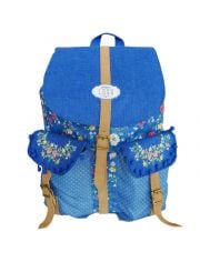 Раница Ambar Lusa Flower Blue, тип мешка