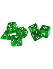 Комплект зарчета за настолни игри Dice4Friends: Dice Set - Dark Green, 7 бр.